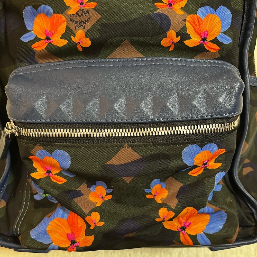 Mcm Nylon Backpack - image 6